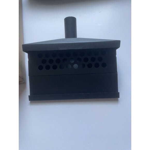 Black Metal Grease Catcher Drain – Flat Top Grill Drip Pan Accessory, Easy Clean - Picture 5 of 10